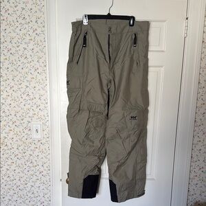 Helly Hansen Olive Green ski pants